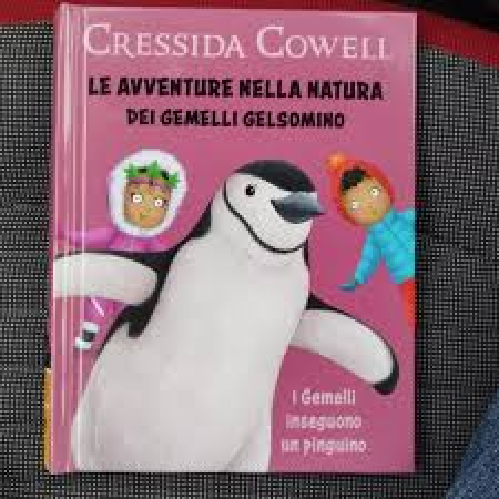 Le avventure nella natura dei gemelli Gelsomino. I gemelli inseguono un pinguino