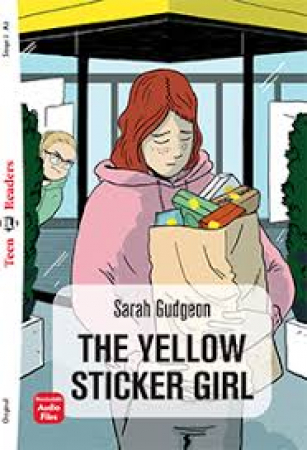 The yellow sticker girl