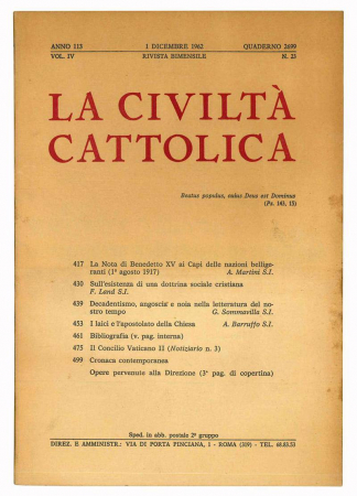 La Civiltà cattolica