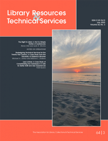 Library resources & technical services