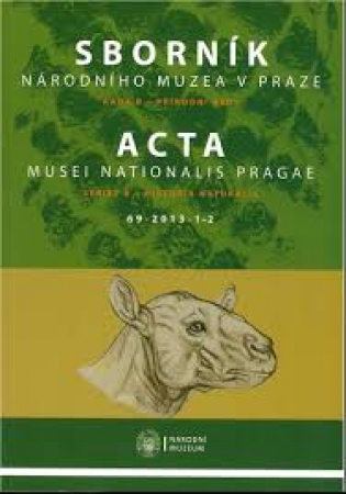 Sbornik narodniho muzea v Praze. Rada B Prirodni vedy