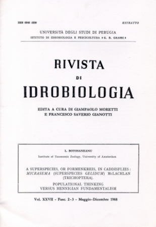 Rivista di idrobiologia