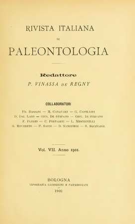 Rivista italiana di paleontologia