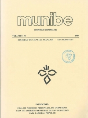 Munibe. Ciencias naturales