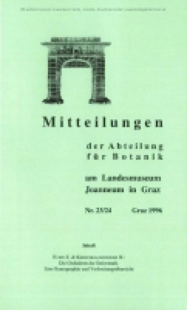 Mitteilungen der Abteilung fur Botanik am Landesmuseum Joanneum in Graz