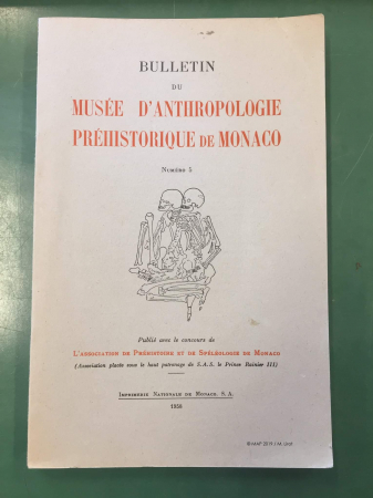 Bulletin du Musée d'anthropologie préhistorique de Monaco