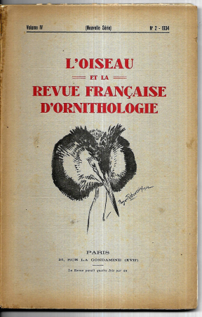 L'oiseau et la Revue française d'ornithologie