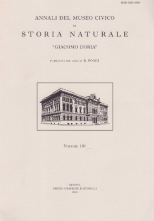 Annali del Museo civico di storia naturale Giacomo Doria