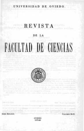 Revista de la Facultad de ciencias. Serie biologia