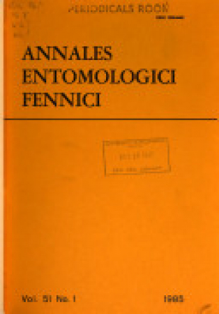 Annales entomologici fennici