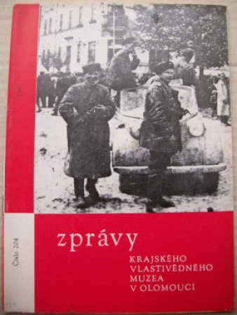 Zpravy Krajskeho vlastivedneho muzea v Olomouci