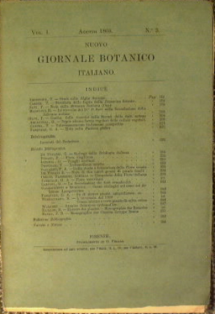 Nuovo giornale botanico italiano