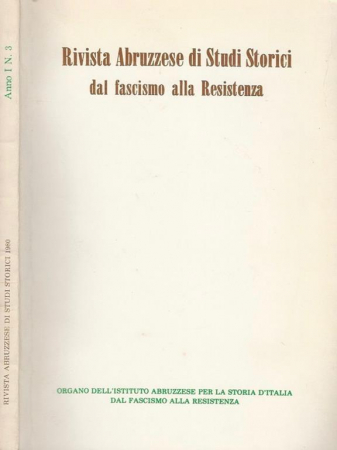 Rivista abruzzese di studi storici dal fascismo alla Resistenza