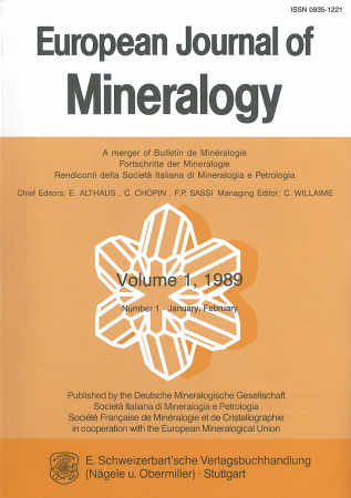 European journal of mineralogy