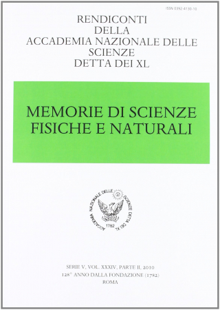 Rendiconti della Accademia nazionale delle scienze detta dei XL. Parte II, Memorie di scienze fisiche e naturali