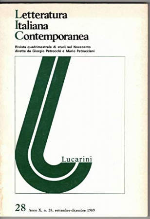 Letteratura italiana contemporanea