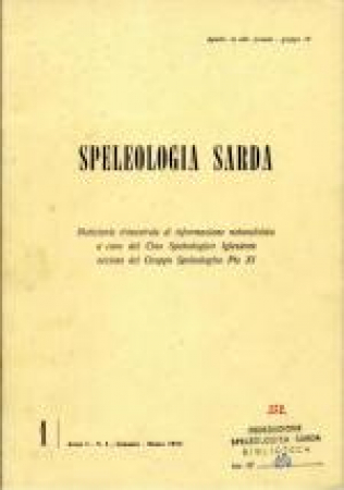 Speleologia sarda