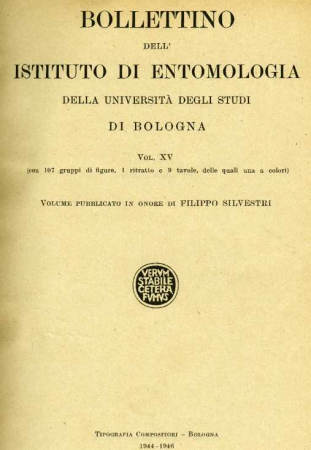 Bollettino dell'Istituto di entomologia della Università degli studi di Bologna