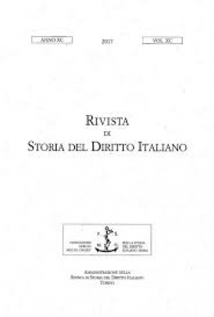 Rivista di storia del diritto italiano