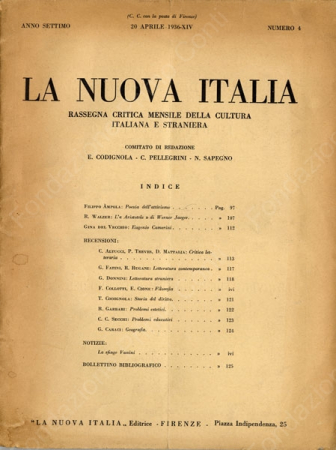 La nuova Italia
