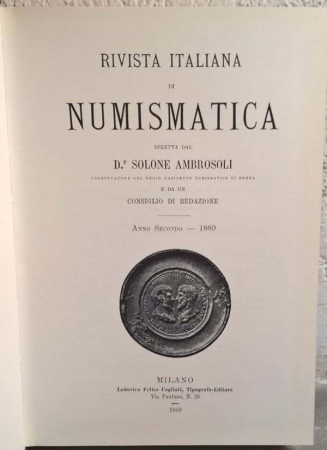 Rivista italiana di numismatica