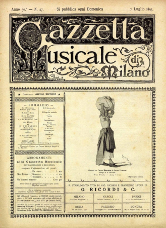 Gazzetta musicale di Milano