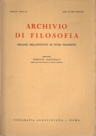Archivio di filosofia