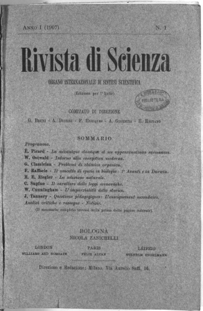 Rivista di scienza