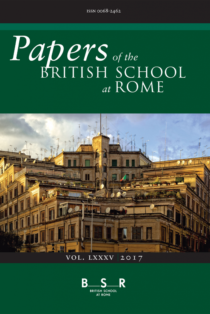 Papers of the British school at Rome
