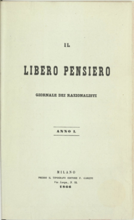 Il libero pensiero