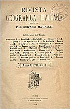Rivista geografica italiana