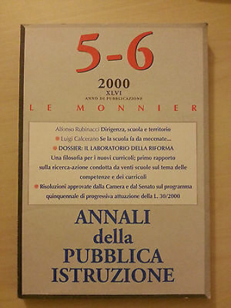 Annali della pubblica istruzione