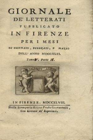 Giornale de' letterati