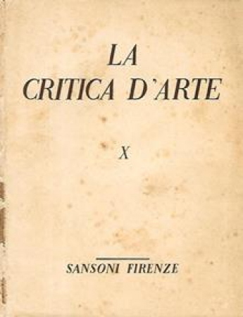 La critica d'arte