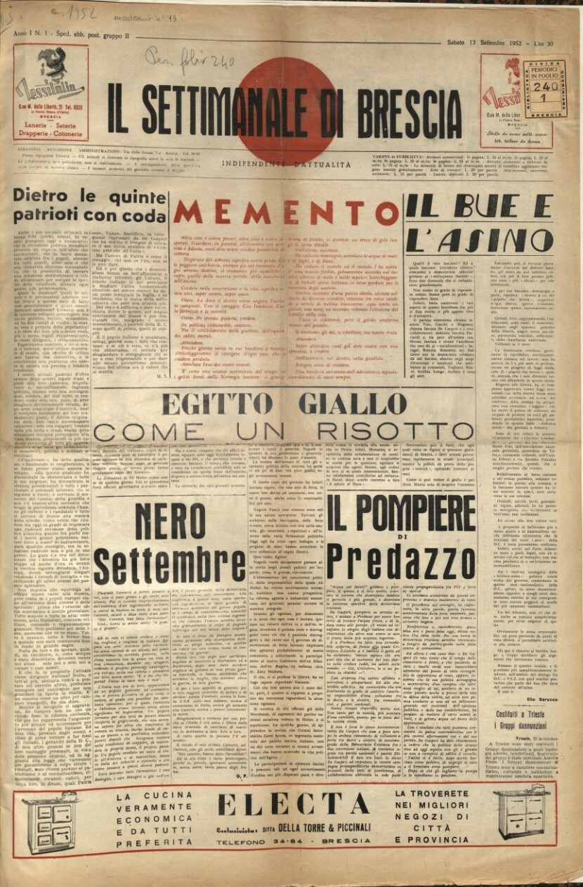 Il settimanale di Brescia