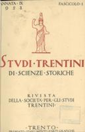 Studi trentini di scienze storiche