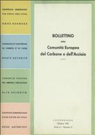 Bollettino della Comunità europea del carbone e dell'acciaio