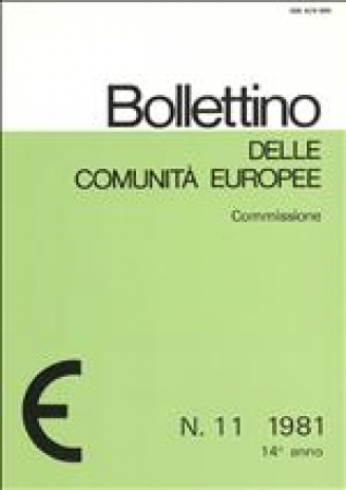 Bollettino delle Comunità europee