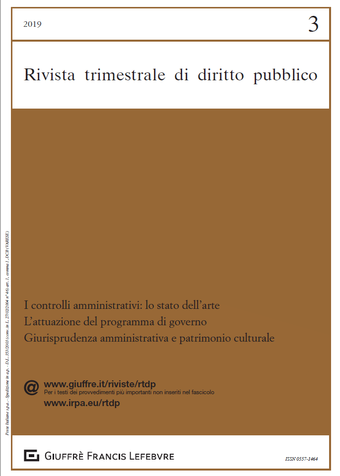 Rivista trimestrale di diritto pubblico