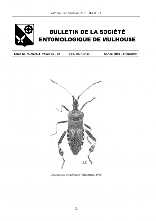 Bulletin de la Société entomologique de Mulhouse