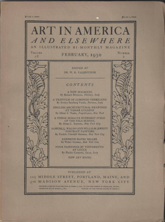 Art in America and elsewhere