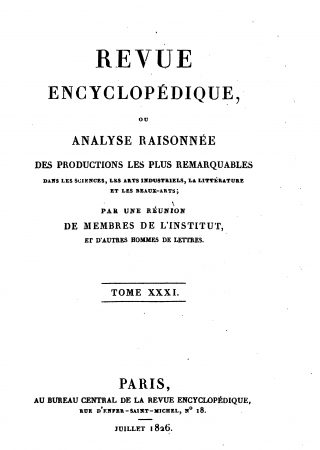 Revue encyclopédique