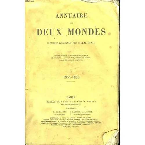 Annuaire des deux mondes