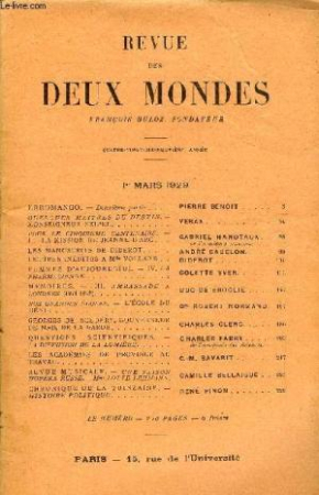 Revue des deux mondes