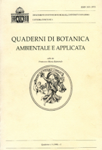 Quaderni di botanica ambientale e applicata