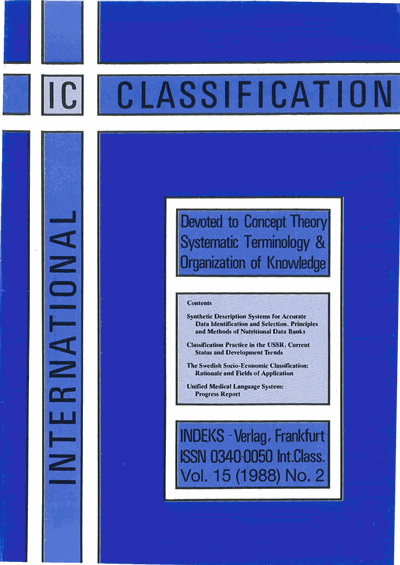 International classification