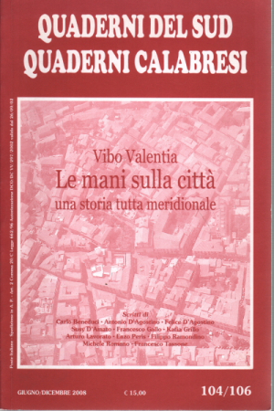 Quaderni del Sud, quaderni calabresi