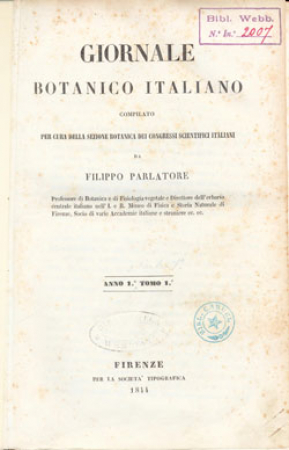 Giornale botanico italiano