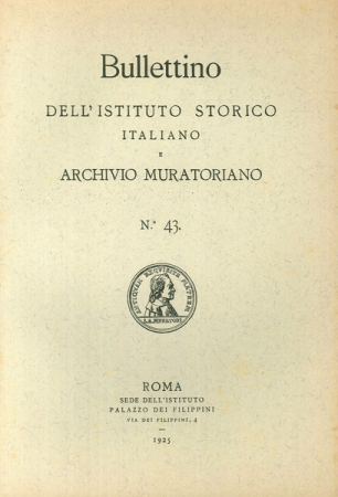 Bullettino dell'Istituto storico italiano e Archivio muratoriano