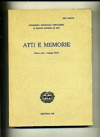 Atti e memorie